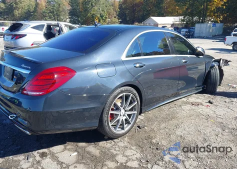 2016 Mercedes-Benz S 550 4Matic из США, поврежденный, VIN WDDUG8FB4GA213676